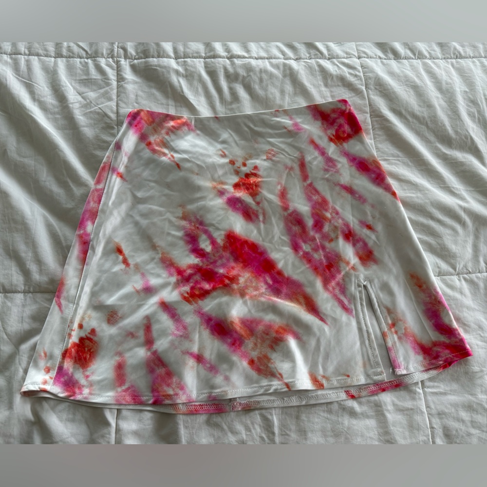 Silk Mini Skirt